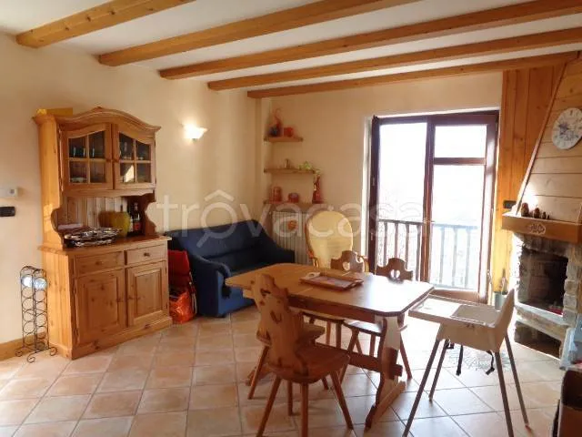 Sala da pranzo - Newly Built Apartment with Garden in Roburent