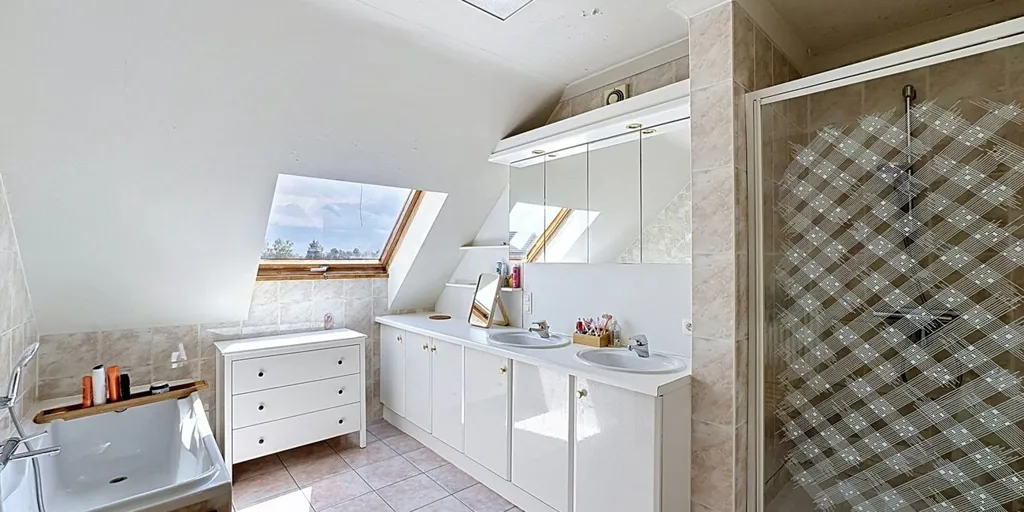 Salles de bain - Duplex avec Garage dans le Centre de Bocholt