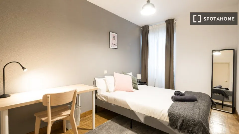 Chambres - Shared Flat with Retiro Park View in Madrid