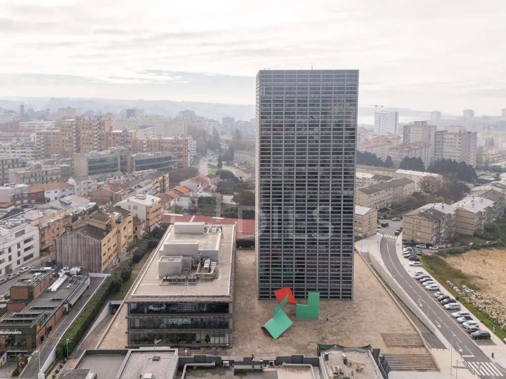 Vue aérienne - Office with Open Plan in Boavista, Porto