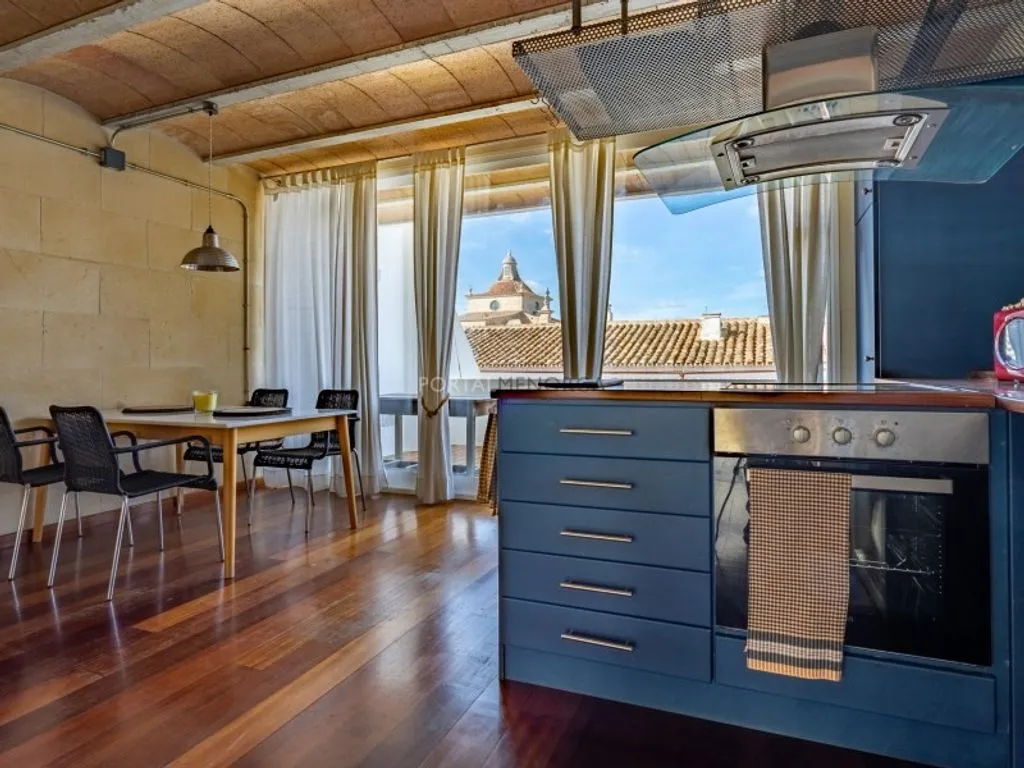 Kitchen - Converted Factory House with Terraces in Mahón
