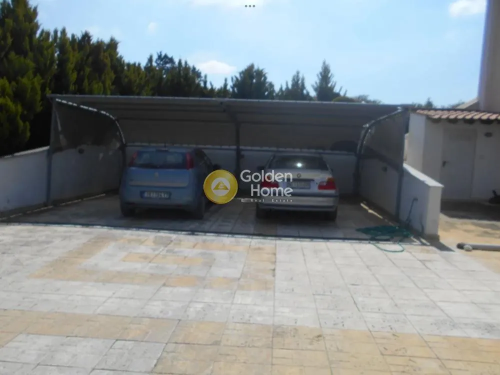 Garage - Three-Storey Villa with Sea View in Plagiaris