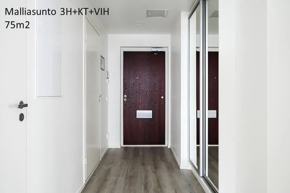 Esik - Modern Flat with Glazed Balcony in Aurinkolahti