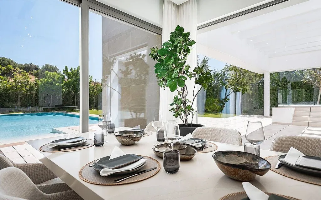 Söögituba - Contemporary Villa with Pool in El Paraíso