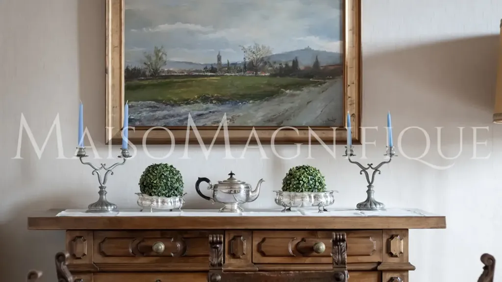 Dining Room - Historic Apartment with Views in Bologna Centre