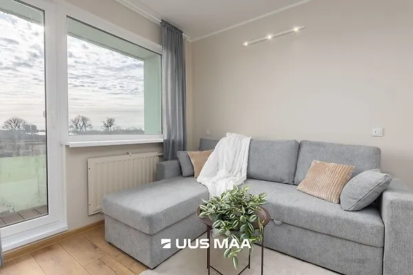 Séjour - Renovated Flat with Garden in Saue