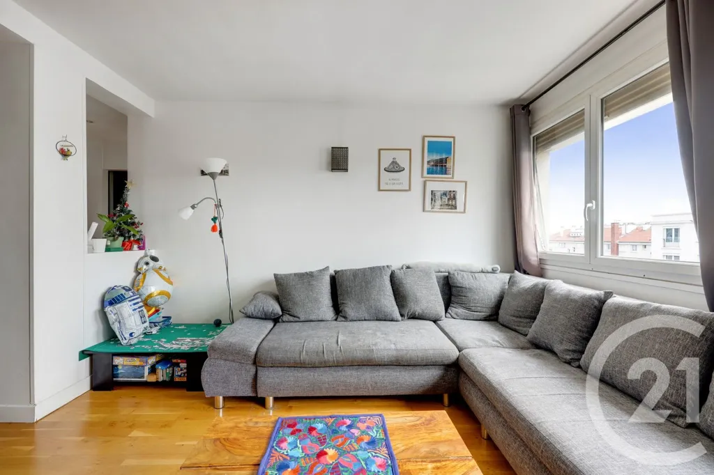 Soggiorno - 3-Bed Apartment with Balcony in Montreuil