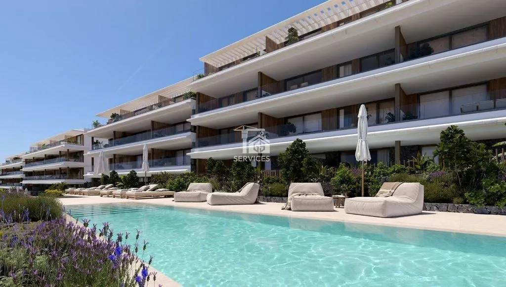 Pool - Beachfront Flat with Private Terrace in Callao Salvaje