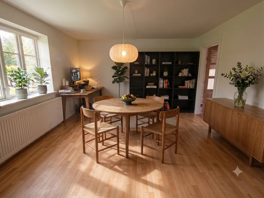 Sala da pranzo - Terraced House with Garden in Haslev