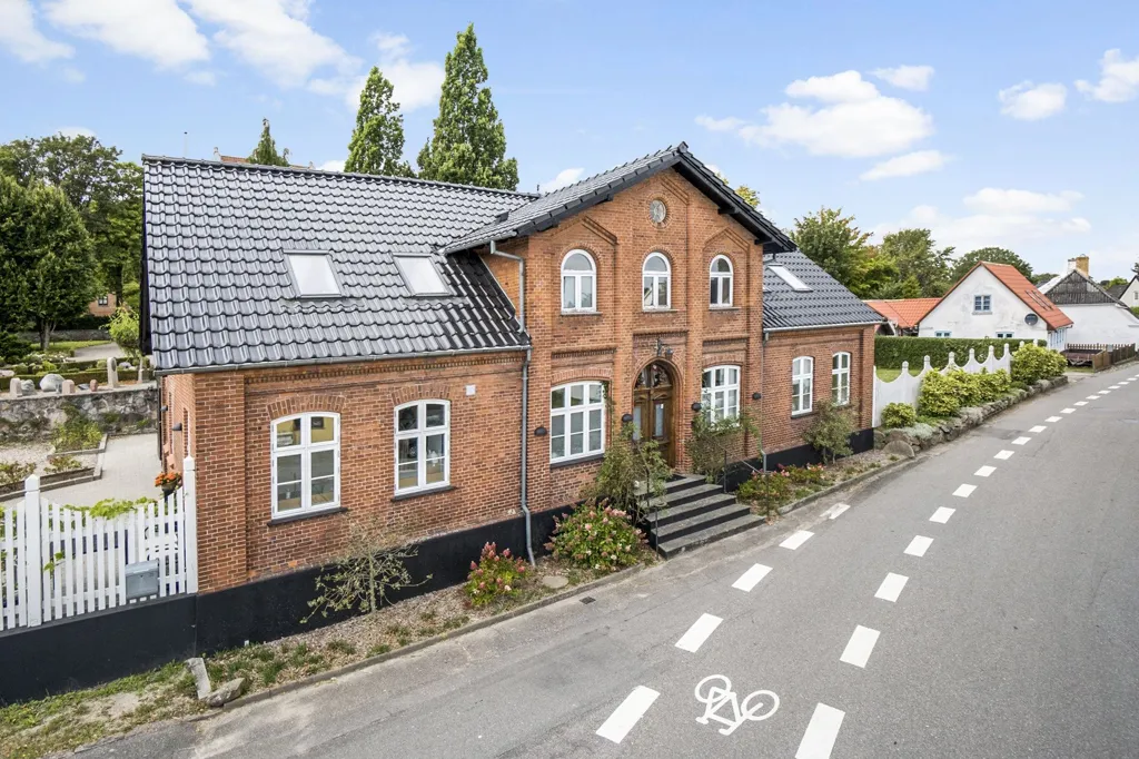 9-toaline maja asukohas Glamsbjerg