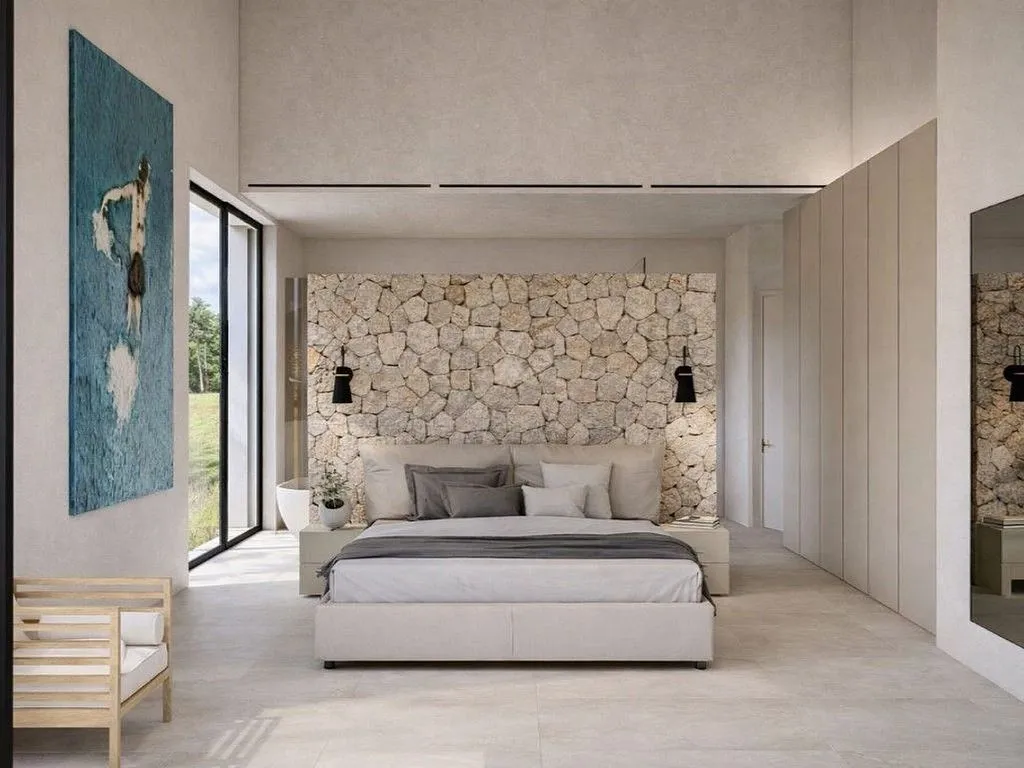 Chambres - Contemporary Villa with Pool in Ses Salines