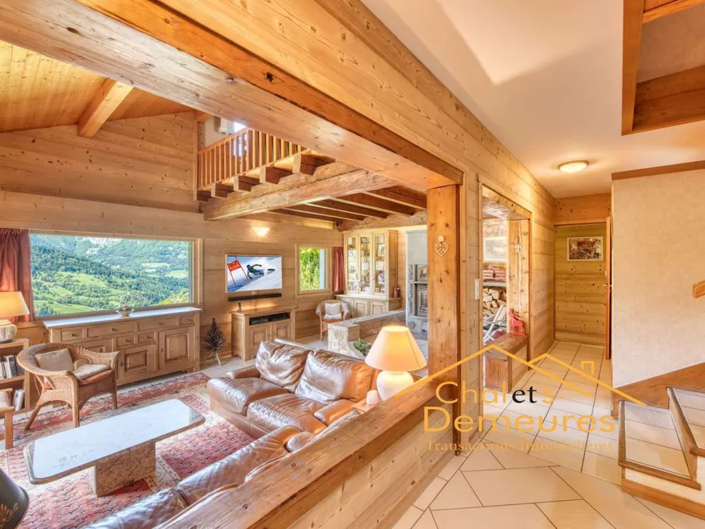 Chalet avec Vue Panoramique sur Manigod