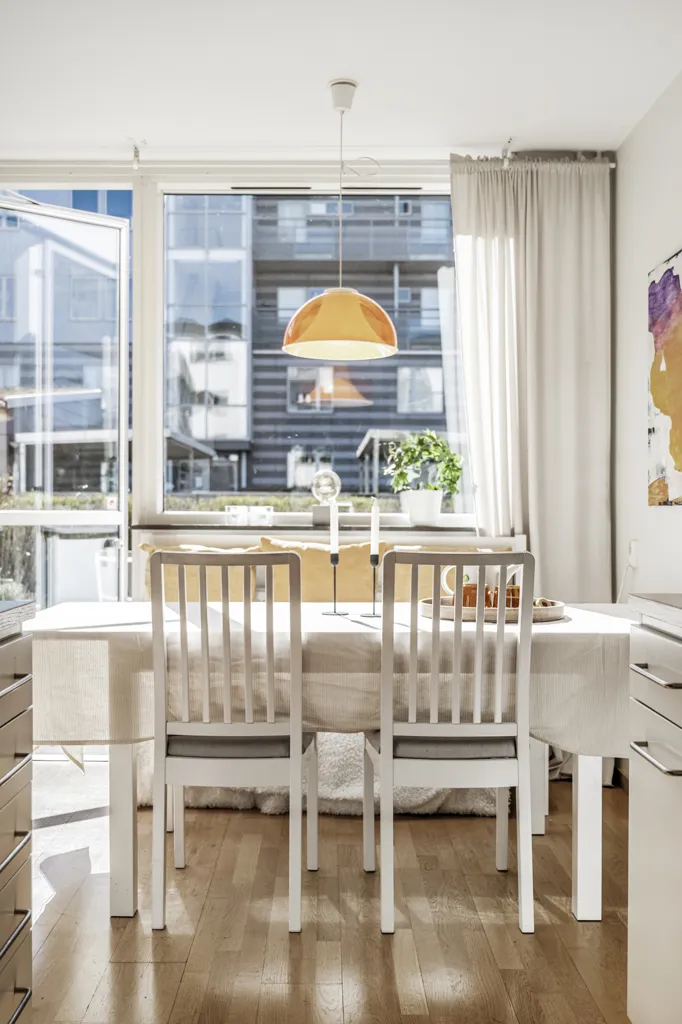 Söögituba - 3rd Floor Flat with South-Facing Terrace in Lund