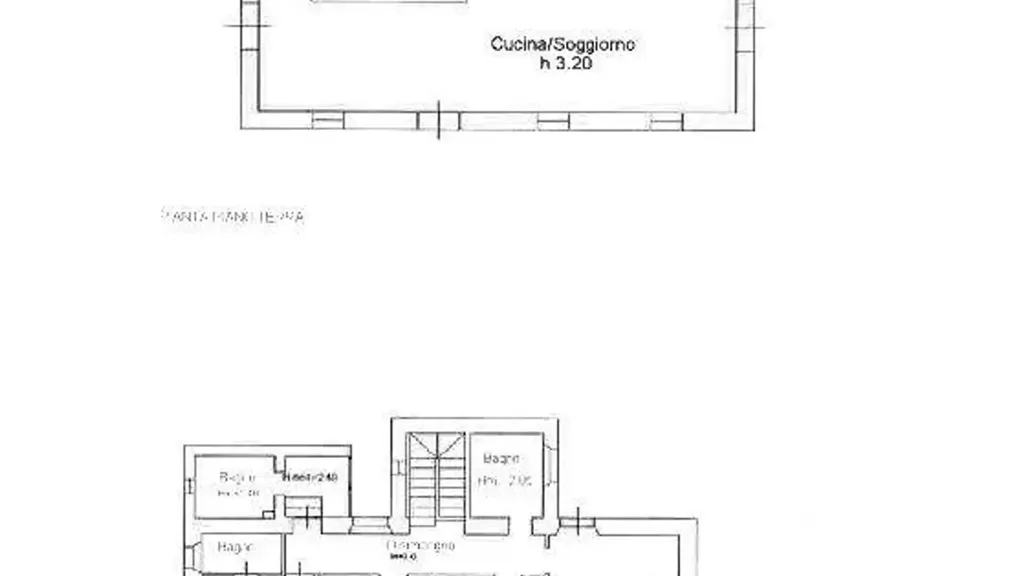 Plan - Rustic Villa with Panoramic Views in Calci