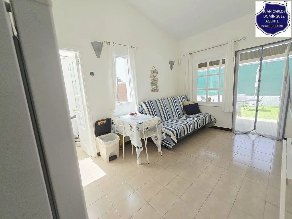 Living Room - Adosada with Pool in Maspalomas