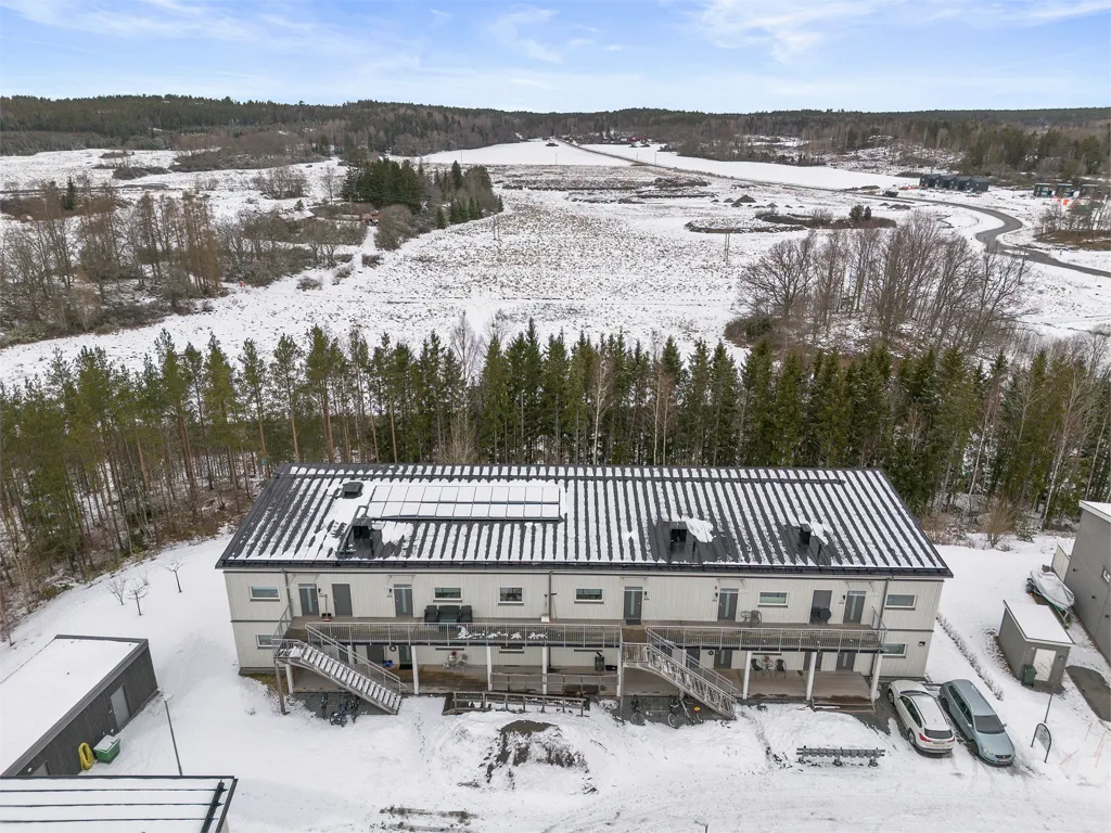 Vue aérienne - Stylish Apartment with Balcony near Mälaren