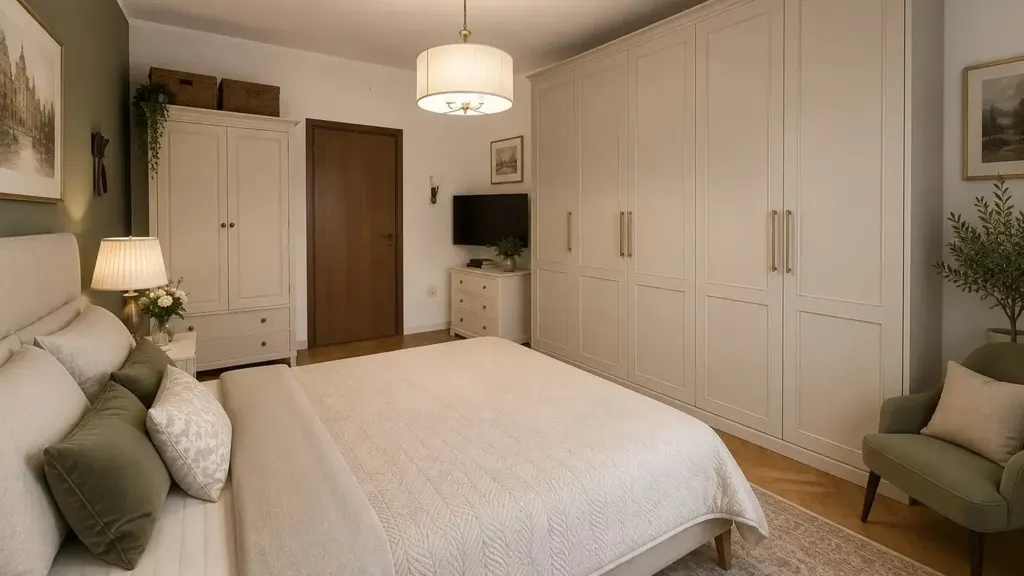 Chambres - Spacious Trilocale with Balcony in Milan