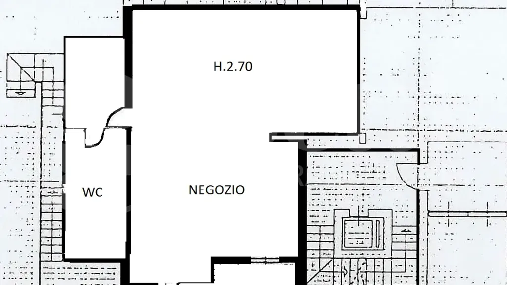 Floor Plan - Modern Retail Space with Street Frontage in Monza