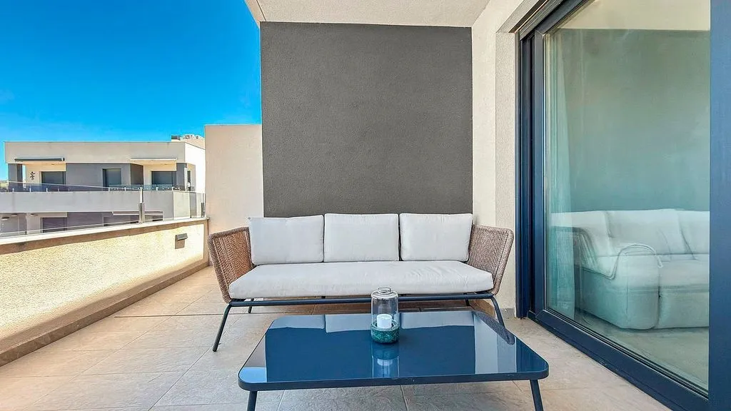 Balcon - Apartment with Pool and Terrace in Los Altos