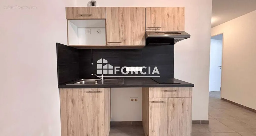 Köök - Modern Flat with Terrace in Nice East