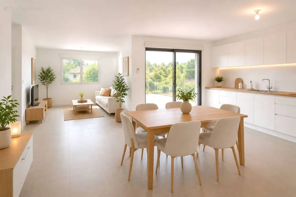 Sala da pranzo - Duplex Apartment with Terrace in Blagnac