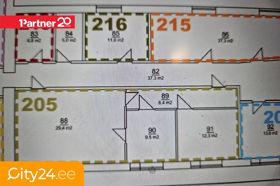 Plan - Top Floor Flat with Stone Features in Tartu