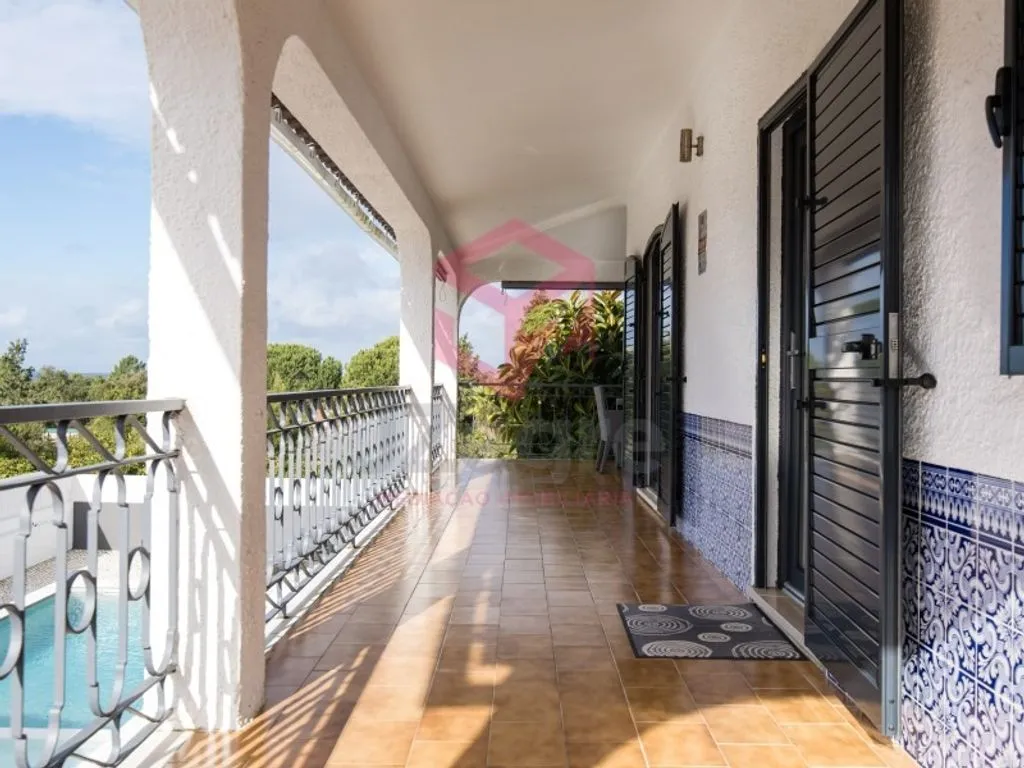 Terrasse - Luxury House with Pool in Sesimbra