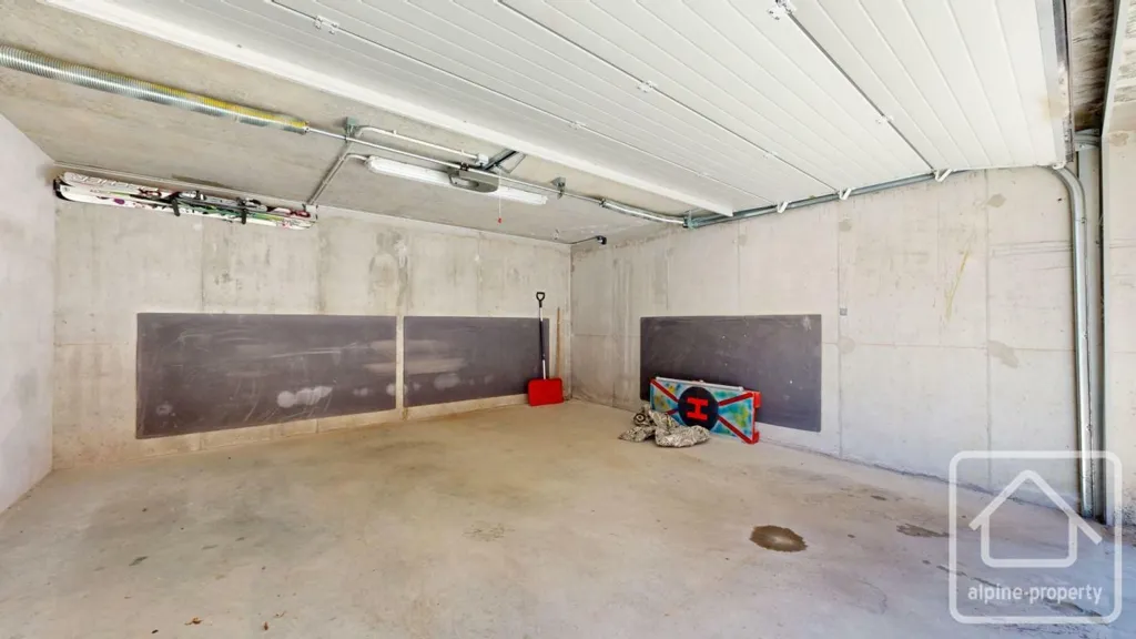 Garage - Modern Chalet with Panoramic Views in Petit Châtel
