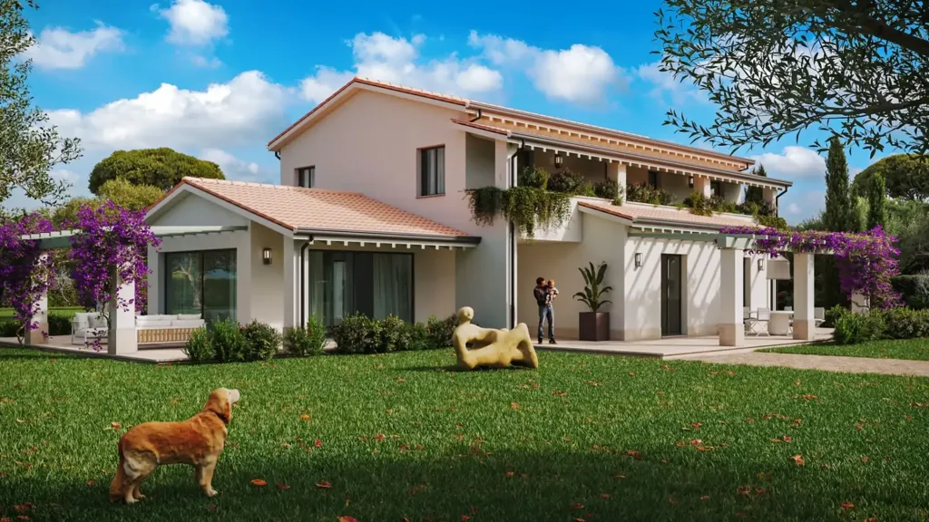 Unfinished Villa with Large Plot in Forte Dei Marmi