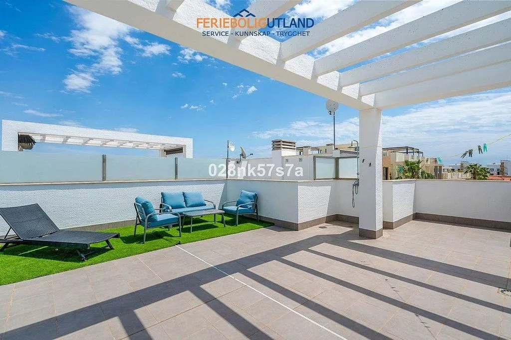 Terrasse - T2 Apartment with Pool in Cabo Roig