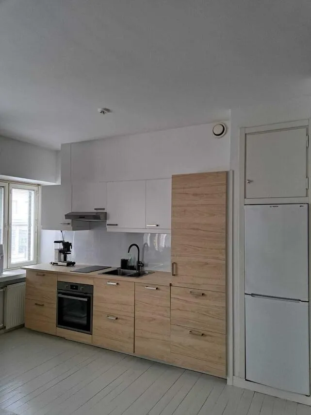Cucina - Bright Apartment with Balcony in Lahti Centre