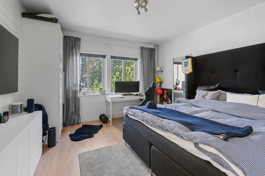 Schlafzimmer - Spacious Bungalow with Pool in Ljungskogen