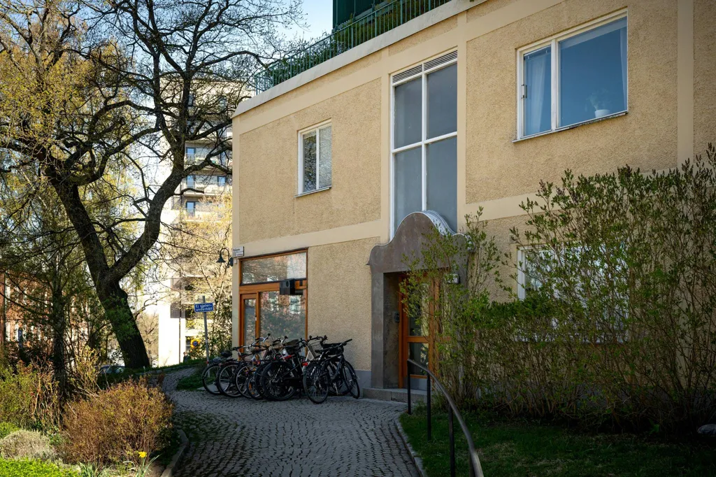 Exterior - Apartment with Garden Access in Stockholm