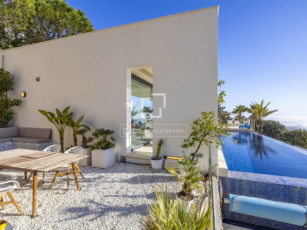 Piscine - Luxury Villa with Panoramic Sea Views in Benitachell