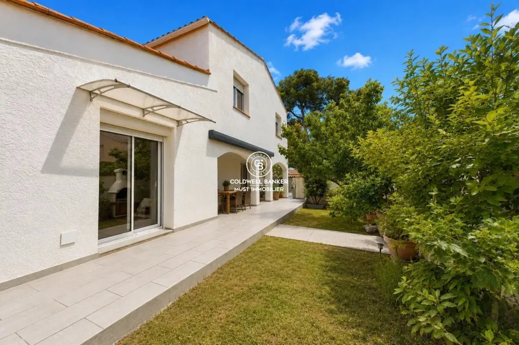 Terrasse - Villa avec Piscine et Vue Mer à Saint-Cyprien-Plage