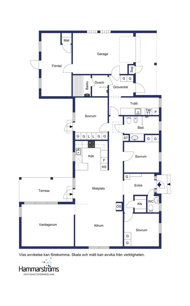 Maison 5 pièces à Nybro kommun