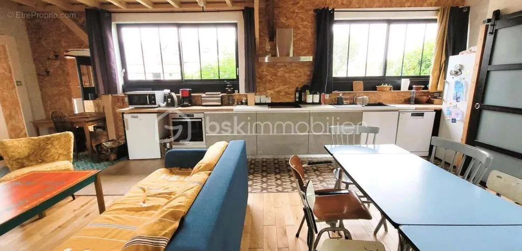 Köök - Loft with Garden near Châteaudun Centre