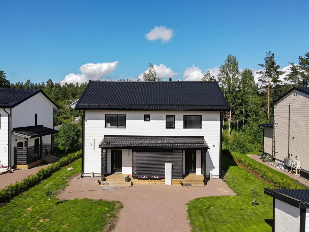 Õhuvaade - Modern Apartment with Balcony in Haikko