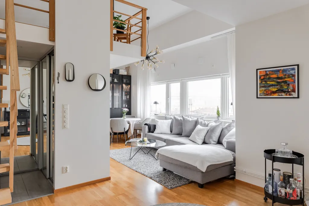 Elutuba - Stylish Apartment with Loft in Växjö