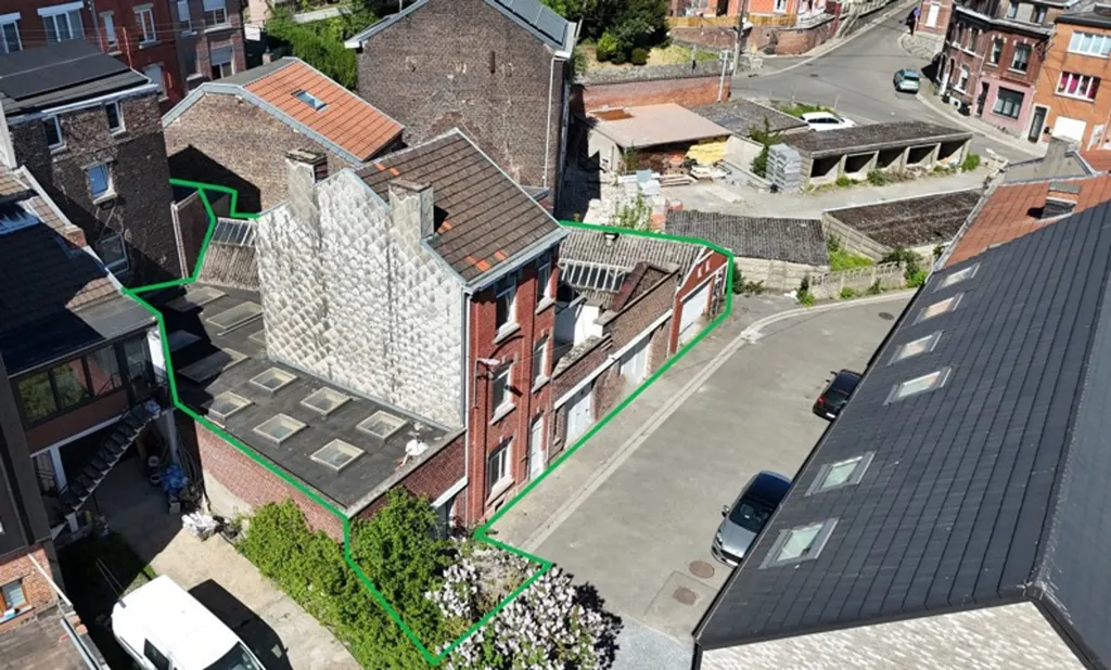 Vue aérienne - Maison avec Atelier et Terrasse à Ans