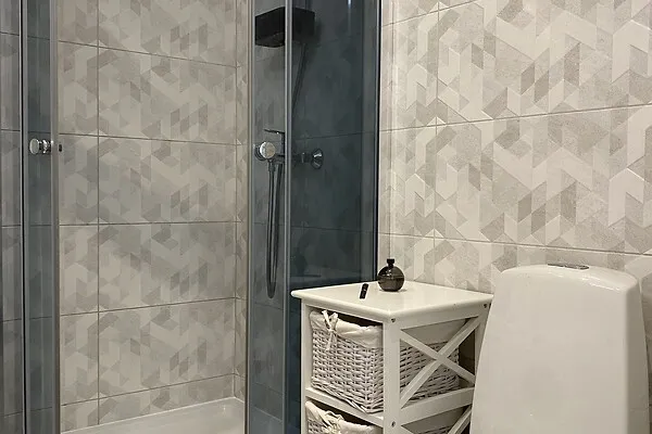 Salles de bain - Modern Flat with Balcony in Mustamäe, Tallinn