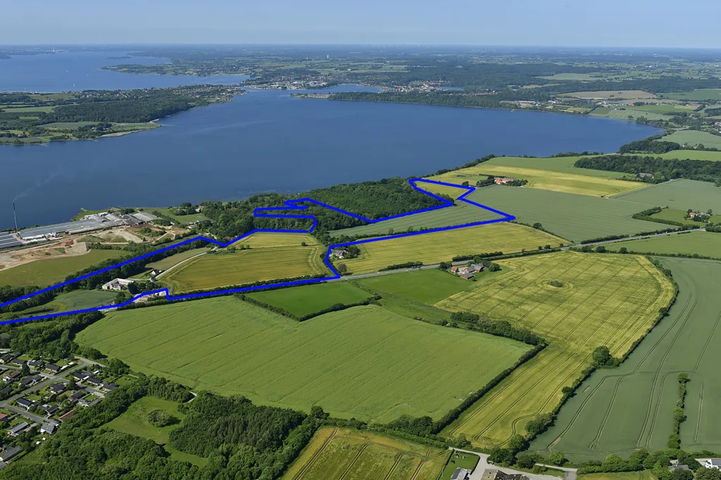 Vue aérienne - Classical Country Villa with 24 Hectares near Sønderborg