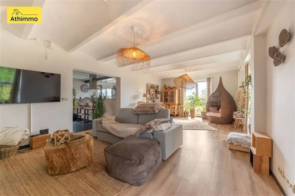 Séjour - Loft en Duplex avec Terrasse à Blicquy