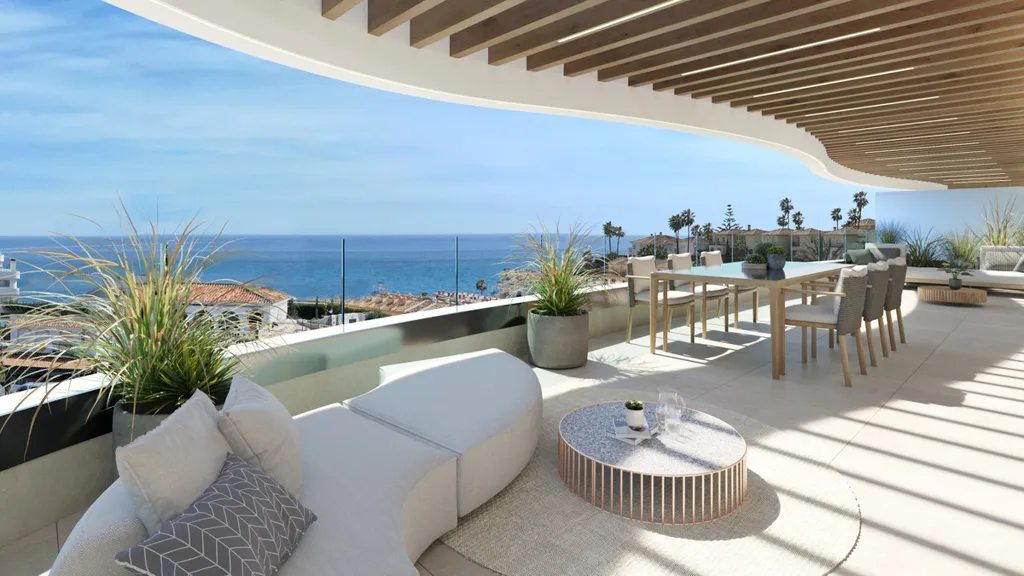 Terrass - Luxury Apartment with Pool in Mijas Costa