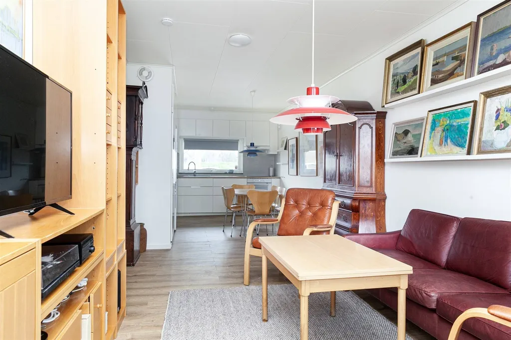 Living Room - Spacious Flat with Lift in Höganäs