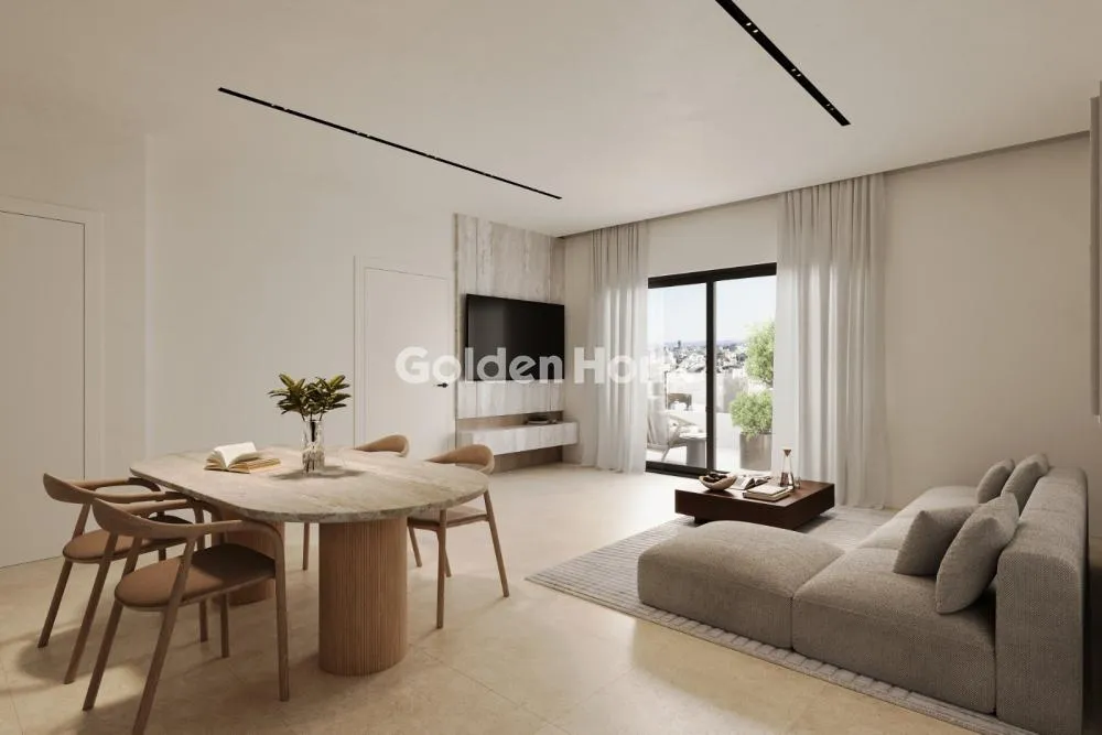 Séjour - Modern Penthouse with Balcony in Ilioupoli Centre