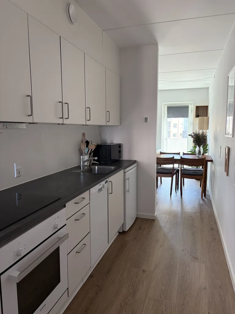 Köök - 1-Bedroom Student Flat with Balcony in Aalborg