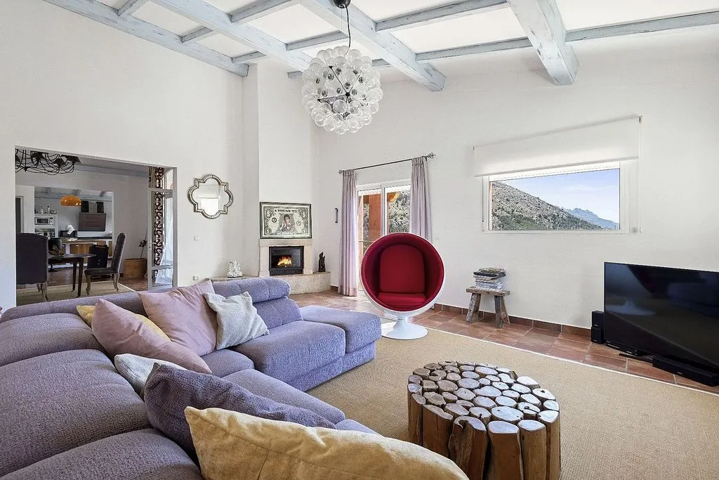 Séjour - Villa with Pool and Terrace in Callosa d'En Sarrià