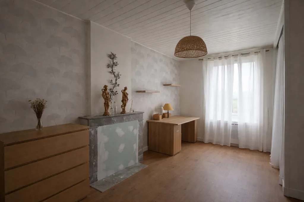 Chambres - Maison avec Jardin et Garage à Andilly