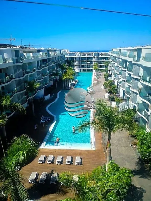 Vue aérienne - Luxury Apartment with Pool in Palm-Mar, Arona